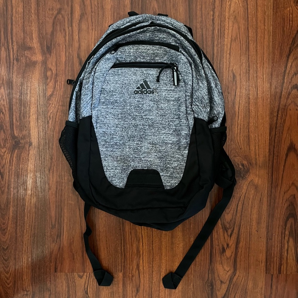 Gray Adidas Backpack